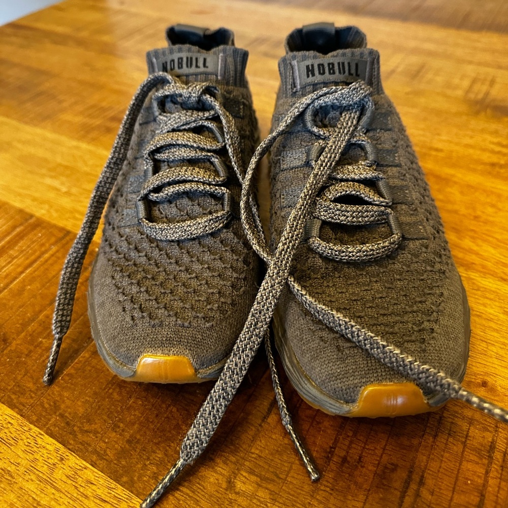 NOBULL Brown Knit Sneakers